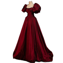 Load image into Gallery viewer, Classic Satin Evening Dress