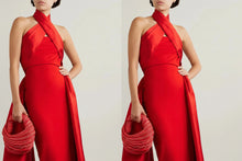 Load image into Gallery viewer, Evening Dress Satin