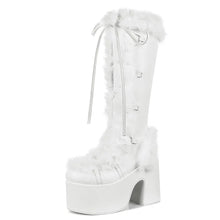 Load image into Gallery viewer, Chunky  Mid-Calf Boots