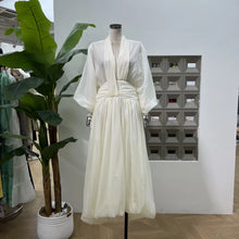Load image into Gallery viewer, High Wiast A-line Dress