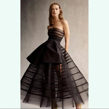 Load image into Gallery viewer, Custom Made High Street Ruffles Formal Party  Maxi Dress