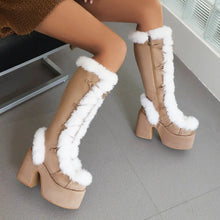 Load image into Gallery viewer, Chunky  Mid-Calf Boots