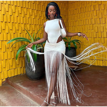 Load image into Gallery viewer, Hollow Out See-through Long Dress