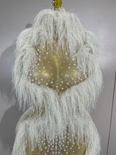 Load image into Gallery viewer, Tassel Mesh See Through Long Dress