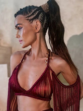 Load image into Gallery viewer, Bikini Cover Up Hand Crochet Set