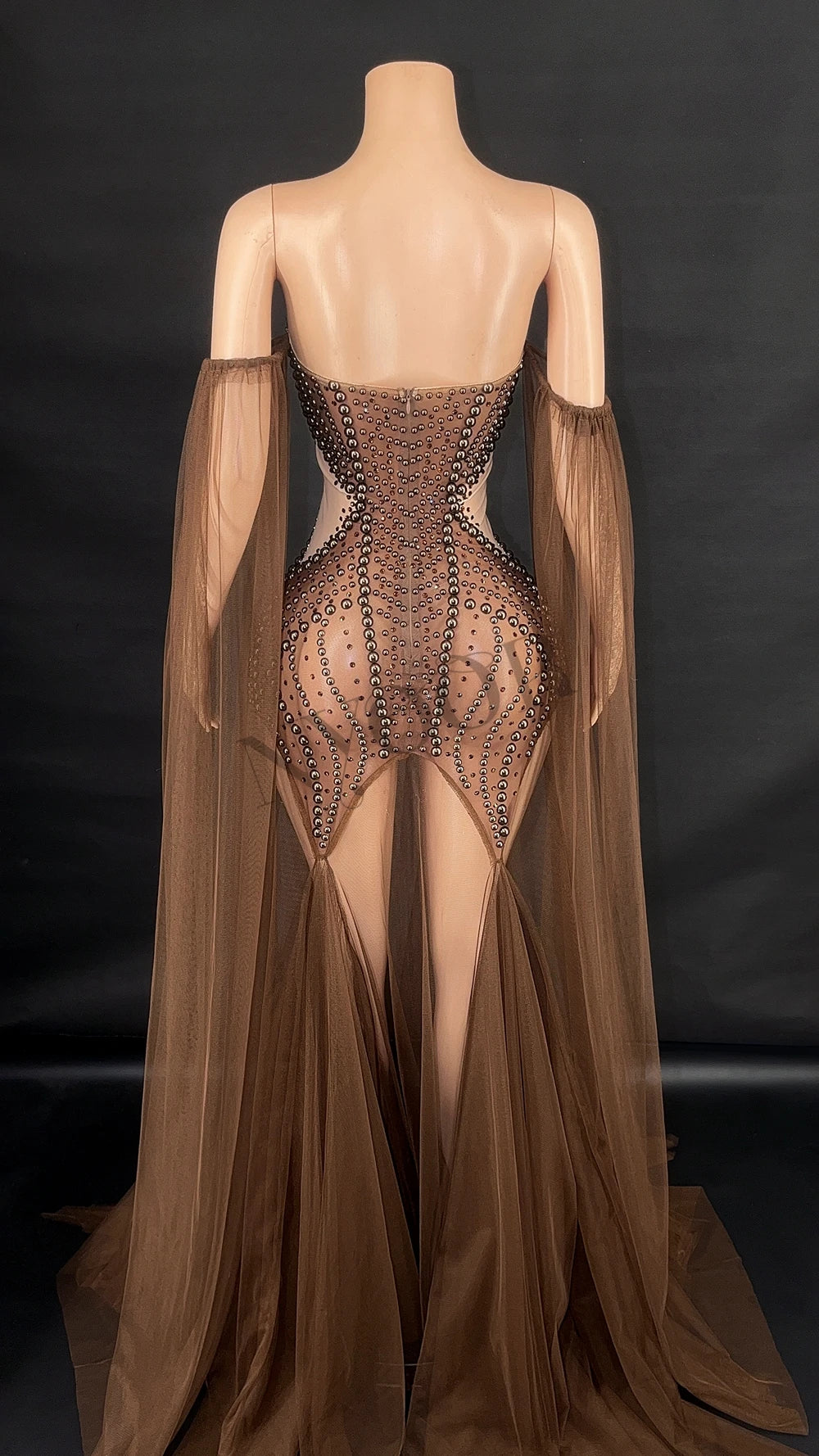 see through birthday dress Organza Dress, See Through Dress, Festival Clothing, Transparent Dress, Party Dress, Ruffle Dress, Prom Dress, Bridesmaid Dress, Sheer Dress