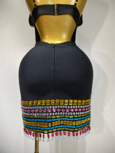 Load image into Gallery viewer, Sparkly Colorful Diamonds  Bandage Dress