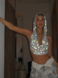 Mesh See Through T Shirt