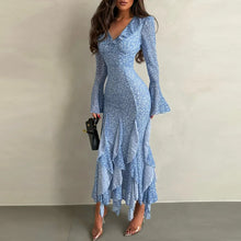 Load image into Gallery viewer, Slim Lady Long Dress