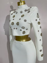 Load image into Gallery viewer, Two Piece Set Celebrity Evening Party Dress