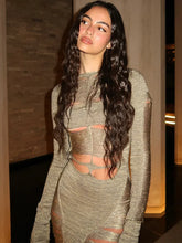 Load image into Gallery viewer, Sexy Knitted Fish Tail Dress