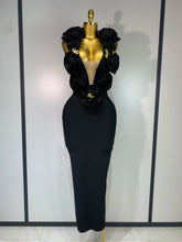 Load image into Gallery viewer, 3D Flower Sleeveless Bodycon Bandage Dress