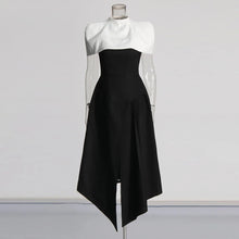 Load image into Gallery viewer, Colorblack Slimming Elegant Long Dress