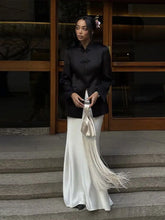 Load image into Gallery viewer, Satin Long Tassel  Small Handbag