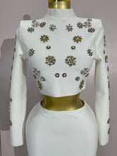 Load image into Gallery viewer, Two Piece Set Celebrity Evening Party Dress