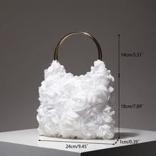 Load image into Gallery viewer, Rose Flower Tote Bag