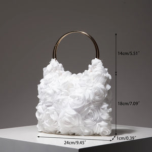 Rose Flower Tote Bag