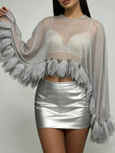 Load image into Gallery viewer, Lace Up Blouse