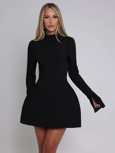 Backless Sexy Mini Dress