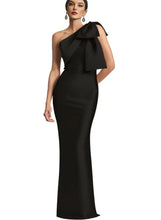 Load image into Gallery viewer, Elegant One Shoulder Mermaid Prom Dress