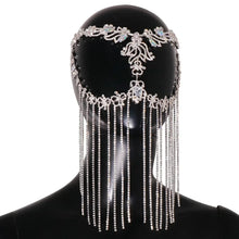 Load image into Gallery viewer, Rhinestone Tassel Mask