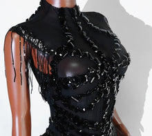 Load image into Gallery viewer, Rhinestone rhinestone Bodysuit