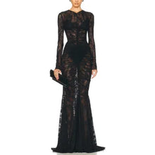 Load image into Gallery viewer, Noir Riviera Lace Set