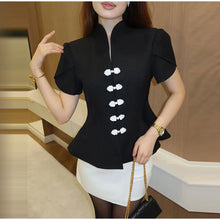 Load image into Gallery viewer, Single Breasted Blouse