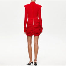 Load image into Gallery viewer, Sexy Hollow Out Pleated Mini Dress
