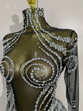 Load image into Gallery viewer, Tassel Mesh Transparent Dress