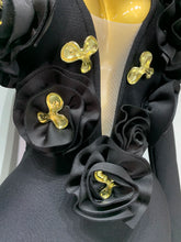 Load image into Gallery viewer, 3D Flower Sleeveless Bodycon Bandage Dress