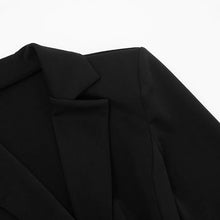 Load image into Gallery viewer, Long Sleeve Sexy Mini Blazer Dress