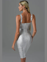 Load image into Gallery viewer, Classic Bronzing Bandage Dress