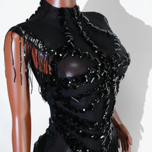 Load image into Gallery viewer, Rhinestone rhinestone Bodysuit