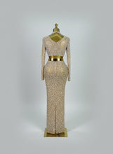 Load image into Gallery viewer, Rhinestone Mesh Dress