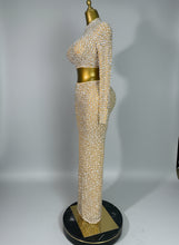 Load image into Gallery viewer, Rhinestone Mesh Dress