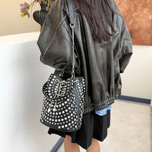 Load image into Gallery viewer, Studded Bucket Bag