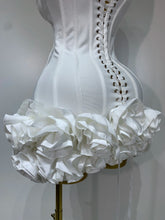 Load image into Gallery viewer, Strapless Flower Prom Gown Mini Dress