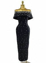 Load image into Gallery viewer, Sexy Off the Shoulder  Bandage Dress