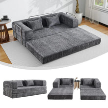 Load image into Gallery viewer, 5-in-1 Convertible Folding Sofa Bed