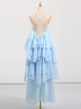 Load image into Gallery viewer, Solid Spliced Ruffles Elegant Dress