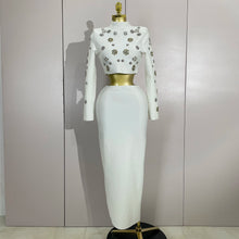 Load image into Gallery viewer, Two Piece Set Celebrity Evening Party Dress