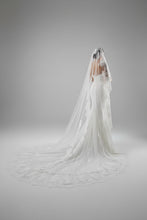 Load image into Gallery viewer, Lace Appliques Brides Gown Custom Made