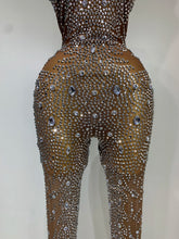 Load image into Gallery viewer, Luxury Rhinestones Jumpsuit