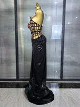 Load image into Gallery viewer, Mesh See Through Top Skirt Long Gloves Set