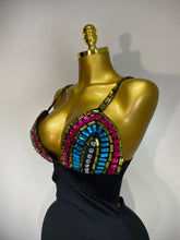 Load image into Gallery viewer, Sparkly Colorful Diamonds  Bandage Dress