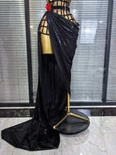 Load image into Gallery viewer, Mesh See Through Top Skirt Long Gloves Set