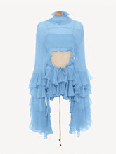 Load image into Gallery viewer, Ruffles Long Skirt Sets