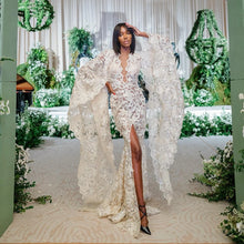 Load image into Gallery viewer, Trendy Lace Appliques Dress