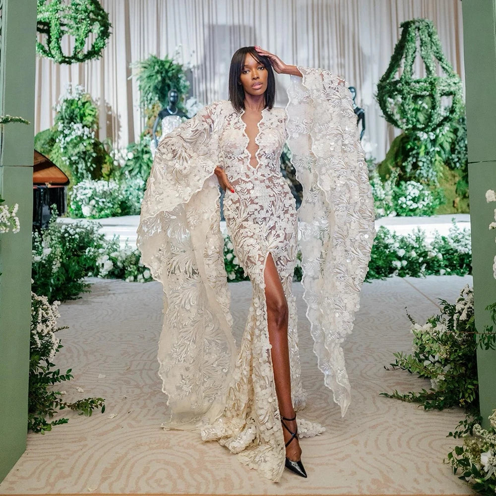 Trendy Lace Appliques Dress